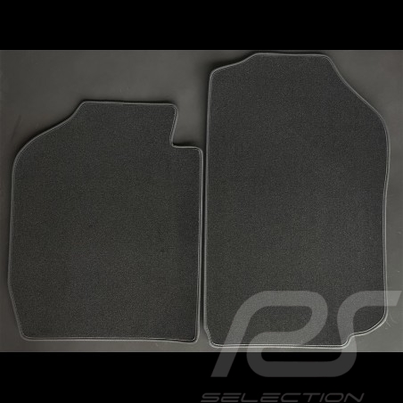 Floor Mats Porsche 911 G Coupe 1984-1989 2-pieces Anthracite Grey - LUXE Quality - with piping