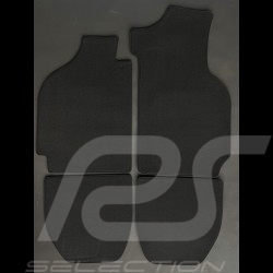 Floor Mats Porsche 911 G 1983 4-pieces Black - LUXE Quality - with piping