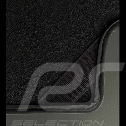 Floor Mats Porsche 911 G 1983 4-pieces Black - LUXE Quality - with piping