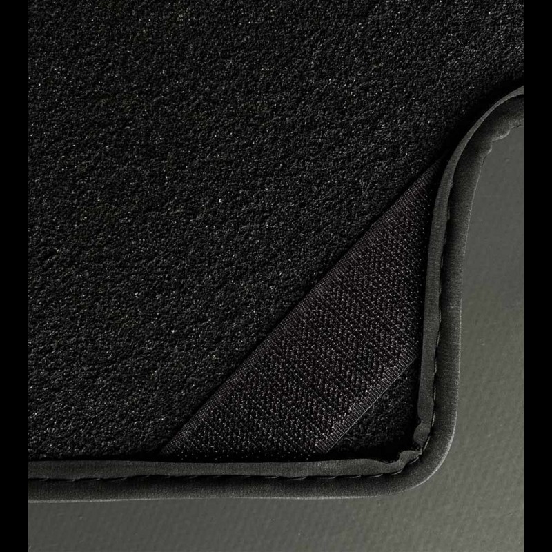 Floor Mats Porsche 911 G 1983 4-pieces Black - LUXE Quality - with piping