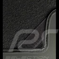 Floor Mats Porsche 911 G 1983 4-pieces Anthracite Grey - LUXE Quality - with piping