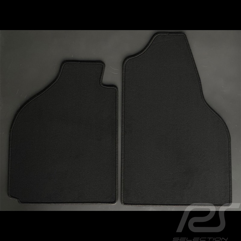 Floor Mats Porsche 911 G Cabrio 1984-1989 2-pieces Black - LUXE Quality