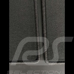 Tapis Porsche 911 G Cabrio 1984-1989 2 pièces Gris Anthracite - Qualité PREMIUM