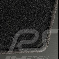 Tapis Porsche 911 G Coupe 1984-1989 2 pièces Noir - Qualité LUXE