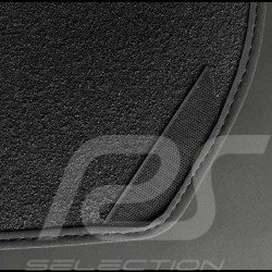 Tapis Porsche 911 G hors 1983 4 pièces Gris Anthracite - Qualité LUXE - avec passepoil