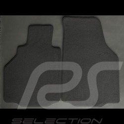 Floor Mats Porsche 986 Boxster/Cayman except 1999 and 2003 Anthracite Grey - PREMIUM Quality - with piping