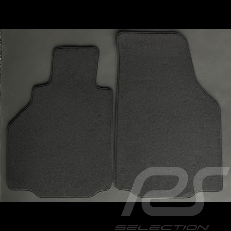 Floor Mats Porsche 986 Boxster/Cayman except 1999 and 2003 Anthracite Grey - PREMIUM Quality - with piping