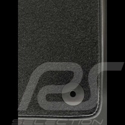 Floor Mats Porsche Cayenne I Facelift 11/2007-2010 Anthracite Grey - PREMIUM Quality - with piping