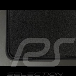 Tapis Porsche 993 Coupe & Cabrio Noir - Qualité PREMIUM - avec passepoil