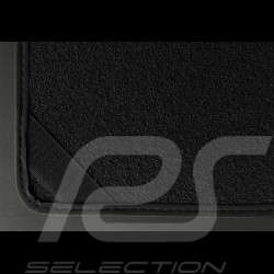 Floor Mats Porsche 993 Coupe & Cabrio Black - PREMIUM Quality - with piping