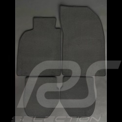 Tapis Porsche 993 Coupe & Cabrio Gris Anthracite - Qualité LUXE - avec passepoil