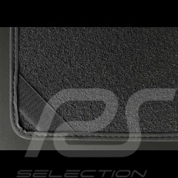 Tapis Porsche 993 Coupe & Cabrio Gris Anthracite - Qualité LUXE - avec passepoil