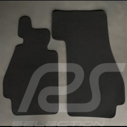 Tapis Porsche 356 Noir - Qualité LUXE - avec passepoil