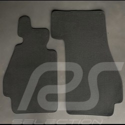 Floor Mats Porsche 356 Anthracite Grey - LUXE Quality - with piping