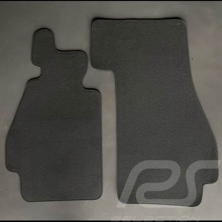 Floor Mats Porsche 356 Anthracite Grey - PREMIUM Quality - with piping