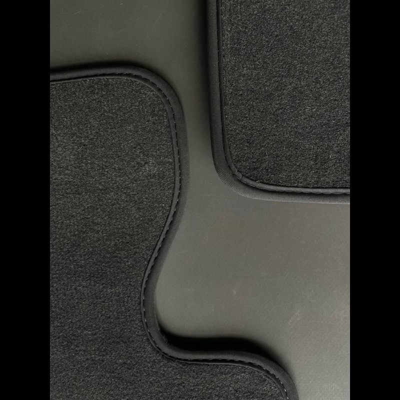 Floor Mats Porsche 356 Anthracite Grey - PREMIUM Quality - with piping