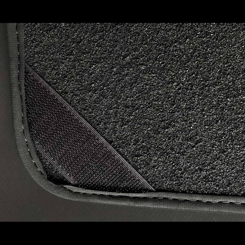 Floor Mats Porsche 356 Anthracite Grey - PREMIUM Quality - with piping