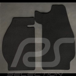 Floor Mats Porsche 911 Type F 1963-1973 Black - LUXE Quality - with piping