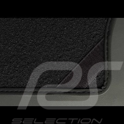 Floor Mats Porsche 911 Type F 1963-1973 Black - LUXE Quality - with piping