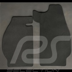 Tapis Porsche 911 Type F 1963-1973 Gris Anthracite - Qualité LUXE - avec passepoil