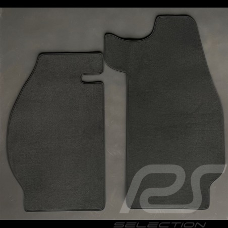 Tapis Porsche 911 Type F 1963-1973 Gris Anthracite - Qualité LUXE - avec passepoil