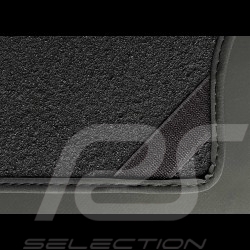 Tapis Porsche 911 Type F 1963-1973 Gris Anthracite - Qualité LUXE - avec passepoil
