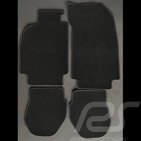 Tapis Porsche 993 Targa Noir - Qualité PREMIUM