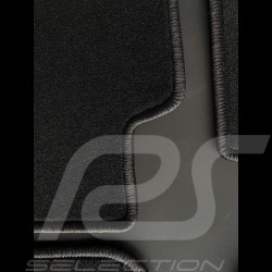 Fußmatten Porsche 993 Targa Schwarz - LUXE Qualität