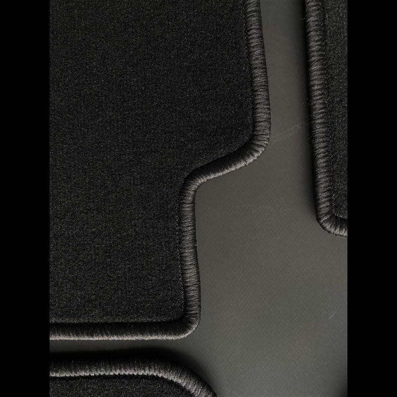 Floor Mats Porsche 993 Targa Black - Luxe Quality