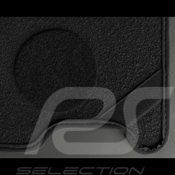 Floor Mats Porsche 996 with Bose system Black - LUXE Quality - with piping