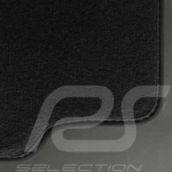 Floor Mats Porsche Porsche 996 without Bose system Black - LUXE Quality - with piping