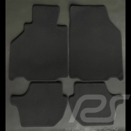 Floor Mats Porsche 996 without Bose system Anthracite Grey - PREMIUM Quality - with piping