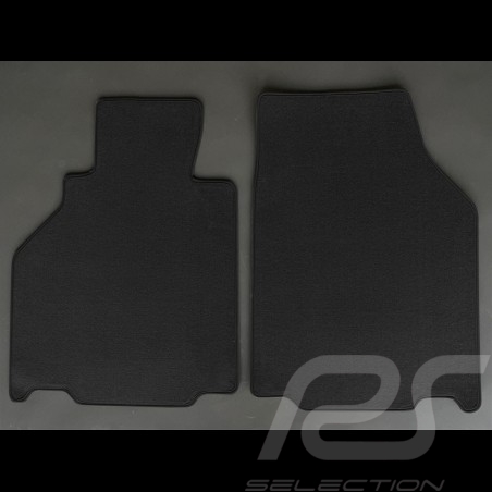 Floor Mats Porsche 986 Boxster/Cayman 1999 Black - PREMIUM Quality - with piping