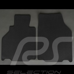 Floor Mats Porsche 986 Boxster/Cayman 1999 Black - LUXE Quality - with piping