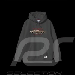 Sweatshirt 1959 Corvette Stingray Racer Hoodie Gray Hero Seven - men