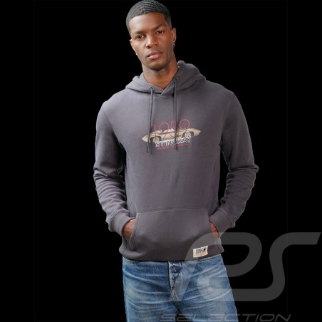 Sweat 1959 Corvette Stingray Racer Hoodie à Capuche Gris Hero Seven - homme