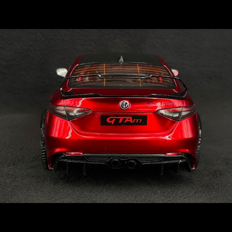 2021 ALFA ROMEO GIULIA GTA M ROSSO TRISTRATO RED 1:18 MODEL