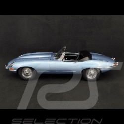 Jaguar E-type Cabriolet 1964 Opalescent blue metallic  1/12 Norev 122722