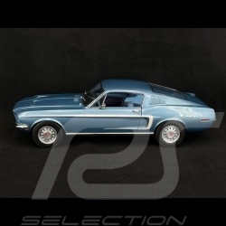 Ford Mustang Fastback GT 1968 Diamond blue 1/12 Norev 122703