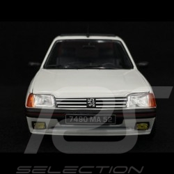 Peugeot 205 GTI 1.6 1988 Blanc Meije 1/18 Norev 184849