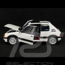 Peugeot 205 GTI 1.6 1988 Blanc Meije 1/18 Norev 184849