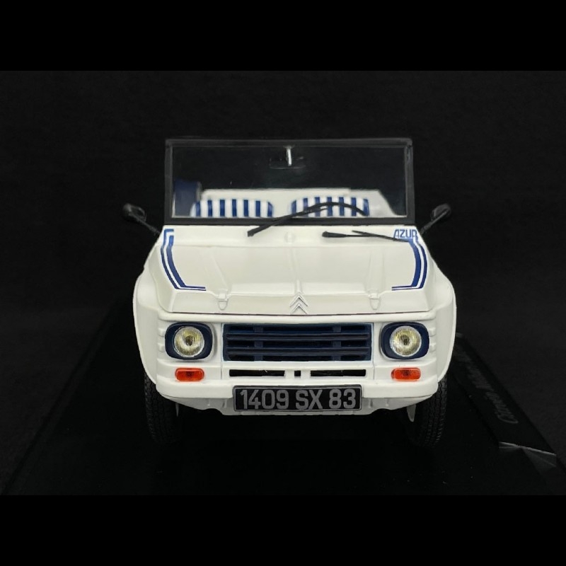 Citroën Méhari AZUR 1983 1/18 NOREV 181800 – Blanc – Modèle Métal Collection Miniature Méhari