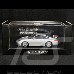 Porsche 911 GT3 Type 996 1999 Arcticsilber Metallic 1/43 Minichamps 430068000