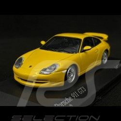 Porsche 911 GT3 Type 996 1999 Jaune Vitesse Métallique 1/43 Minichamps 430068001