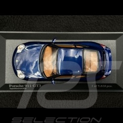 Porsche 911 GT3 type 996 2003 bleu Lapis 1/43 Minichamps 400062021