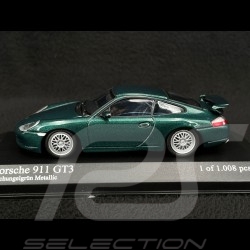 Porsche 911 GT3 Type 996 1999 Dschungelgrün Metallic 1/43 Minichamps 430068005