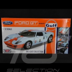 Ford GT Concept Gulf 2004 Bleu Gulf / Orange Gulf 1/12 Motormax MOM79639