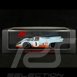 Porsche 917 K Gulf n° 1 2nd 24h Daytona 1970 1/43 Spark S1098