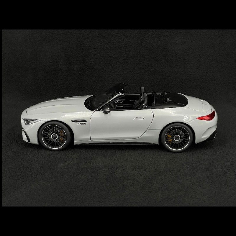 Mercedes-AMG SL63 4Matic+ Convertible 2021 Alpine Grey 1/18 iScale