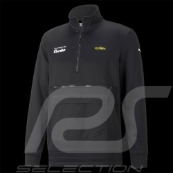 Sweatshirt Porsche Turbo Puma Scwharz / Gelb 534827-01 - herren